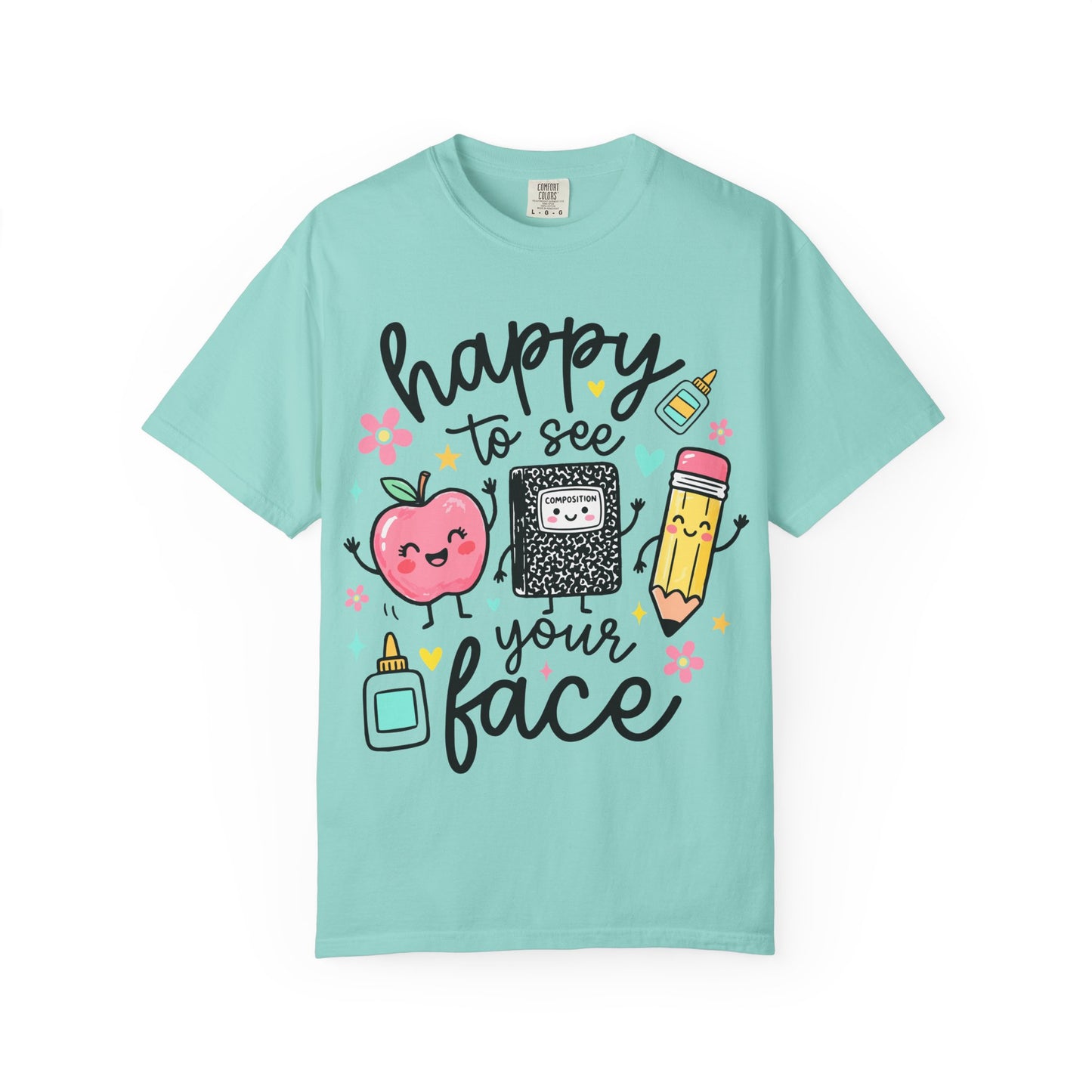Happy to see your face version 2 comfort colors