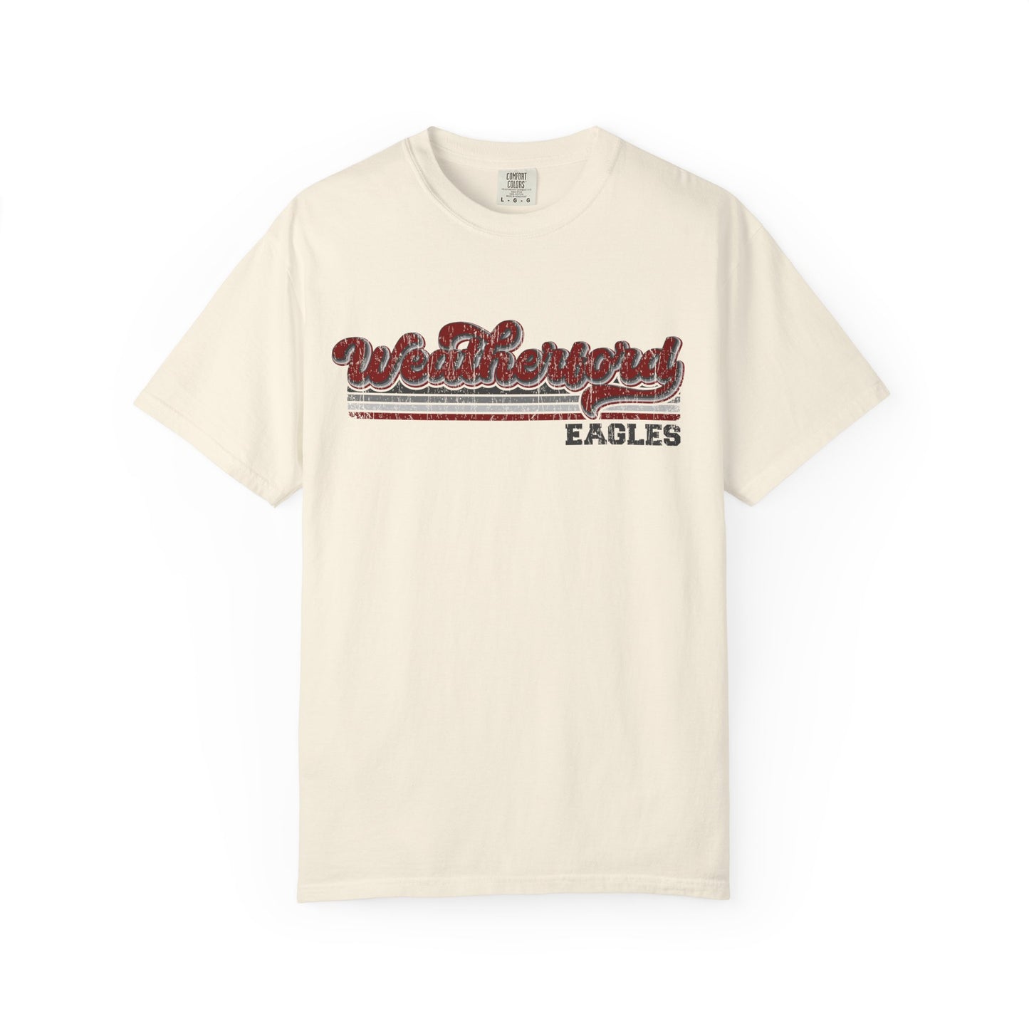 Weatherford Eagles Retro w/ Lines Comfort Colors