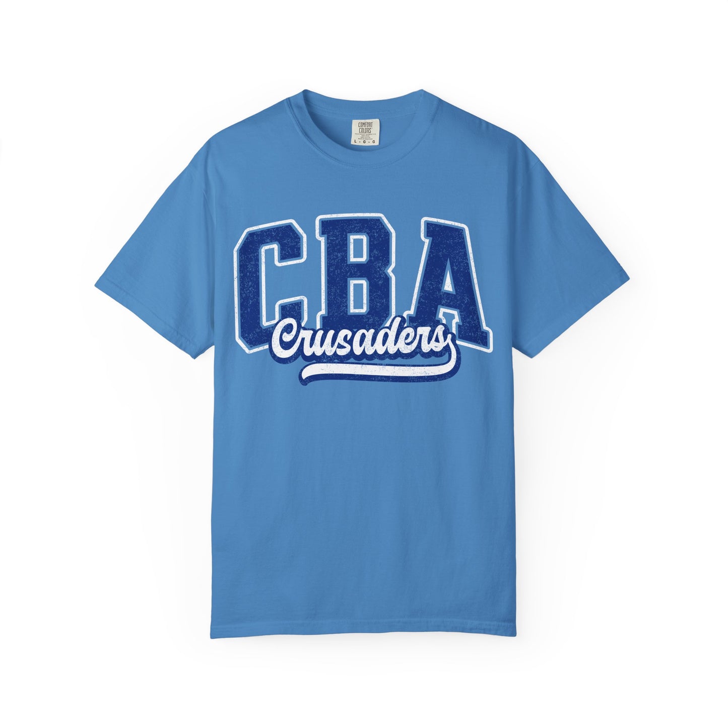 CBA Crusaders Varsity Text Comfort Colors