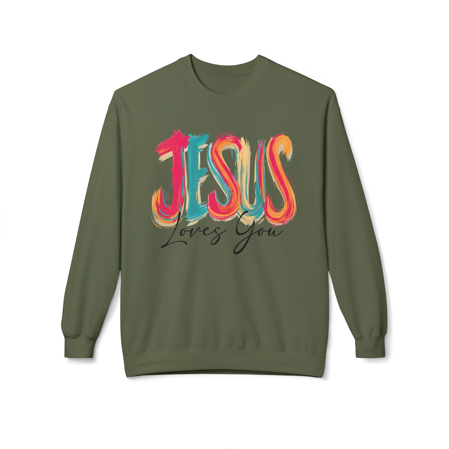Jesus Loves You Crewneck Softstyle