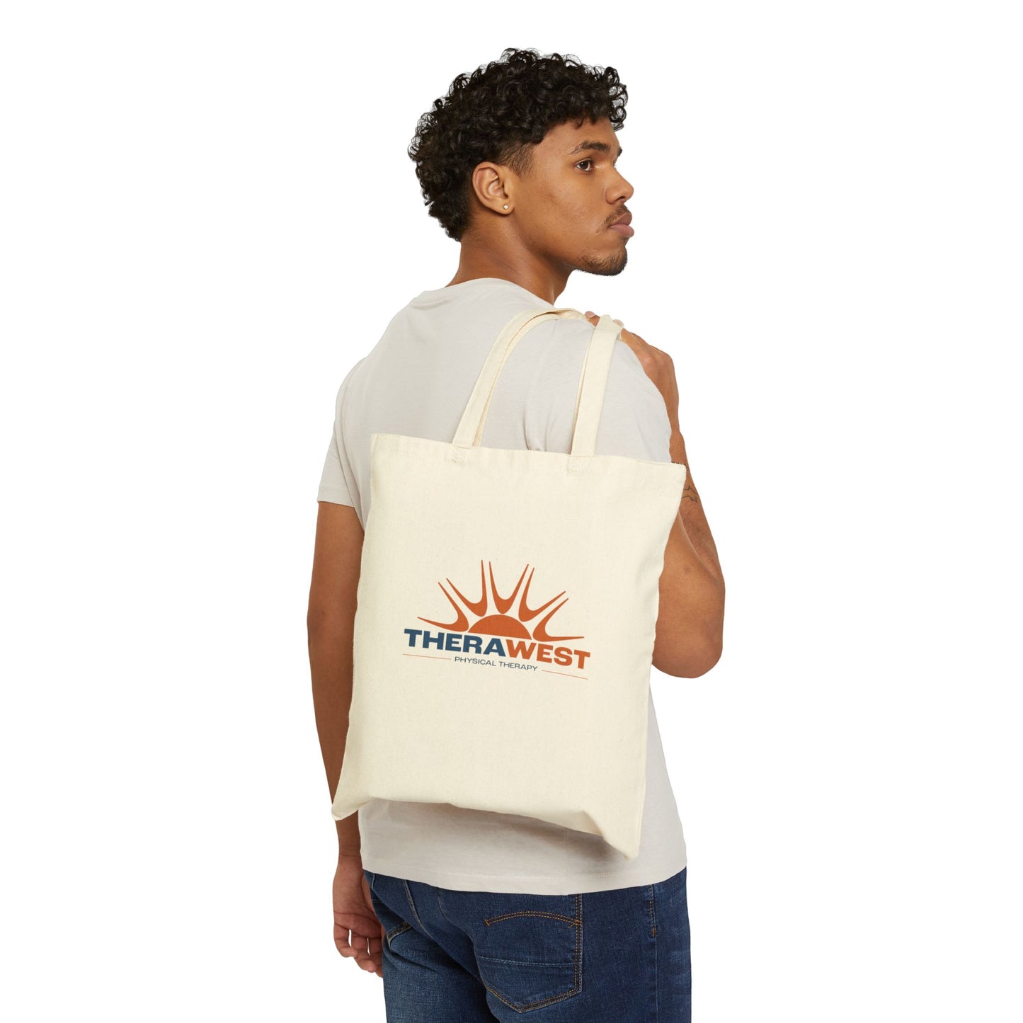 Cotton Canvas Tote Bag TheraWest 2 options