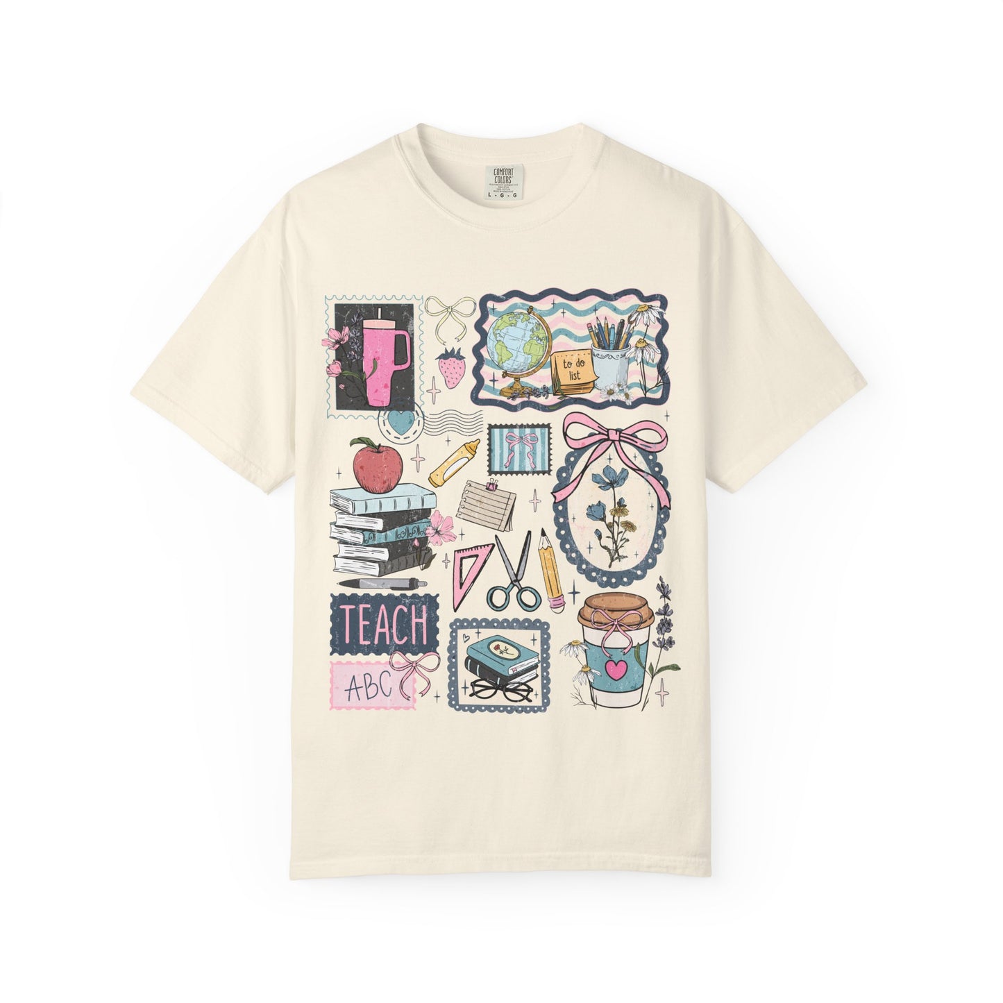 Teach Collage Comfort Colors