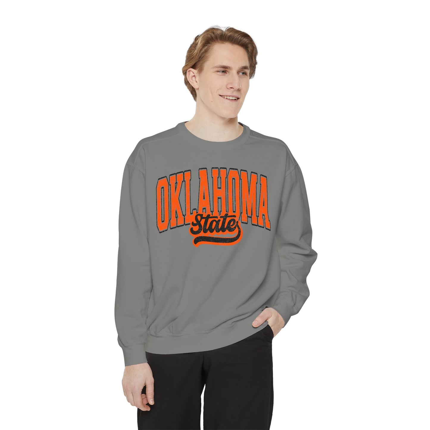 OKState Heavy Weight Comfort Colors Crewneck