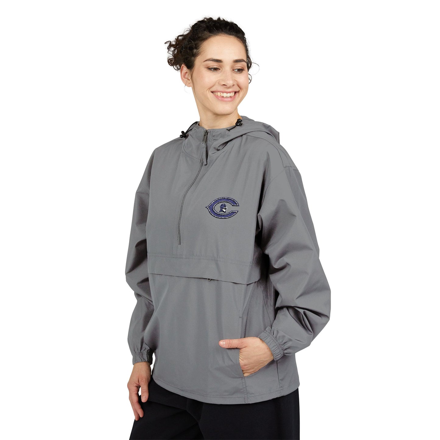Champion Embroidered Unisex Packable Anorak Jacket Cordell