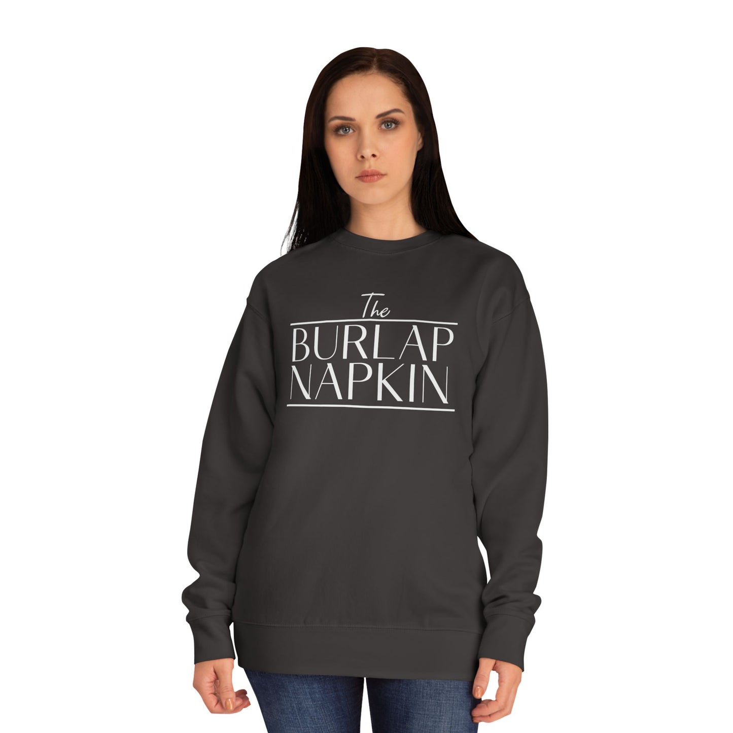Unisex Crew Sweatshirt The Burlap Napkin