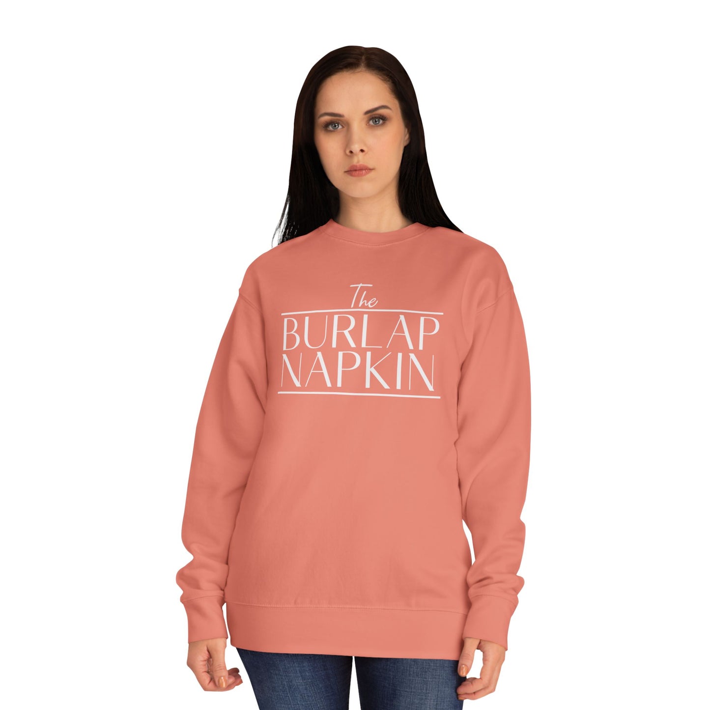Unisex Crew Sweatshirt The Burlap Napkin