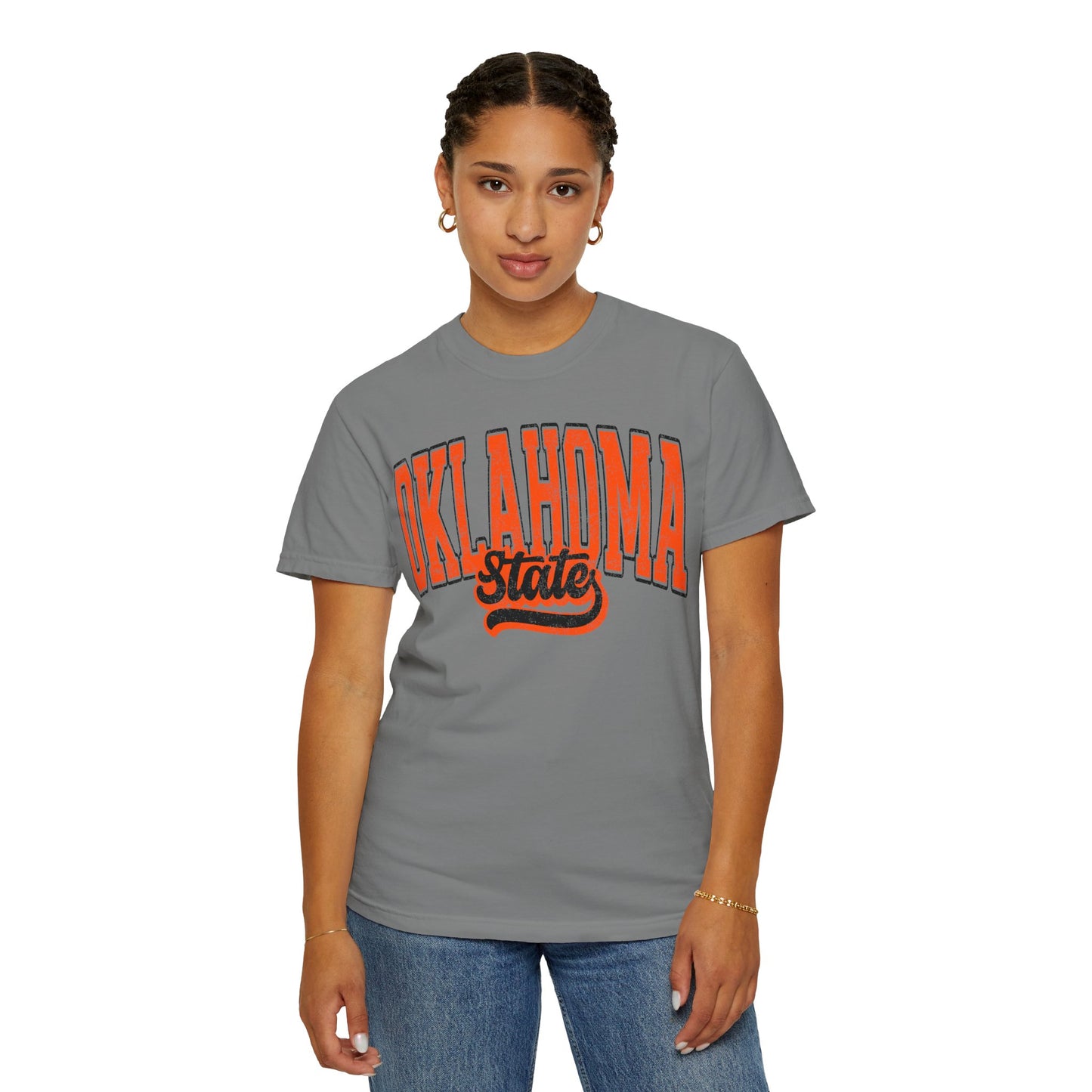 Retro comfort colors tee OKSTATE
