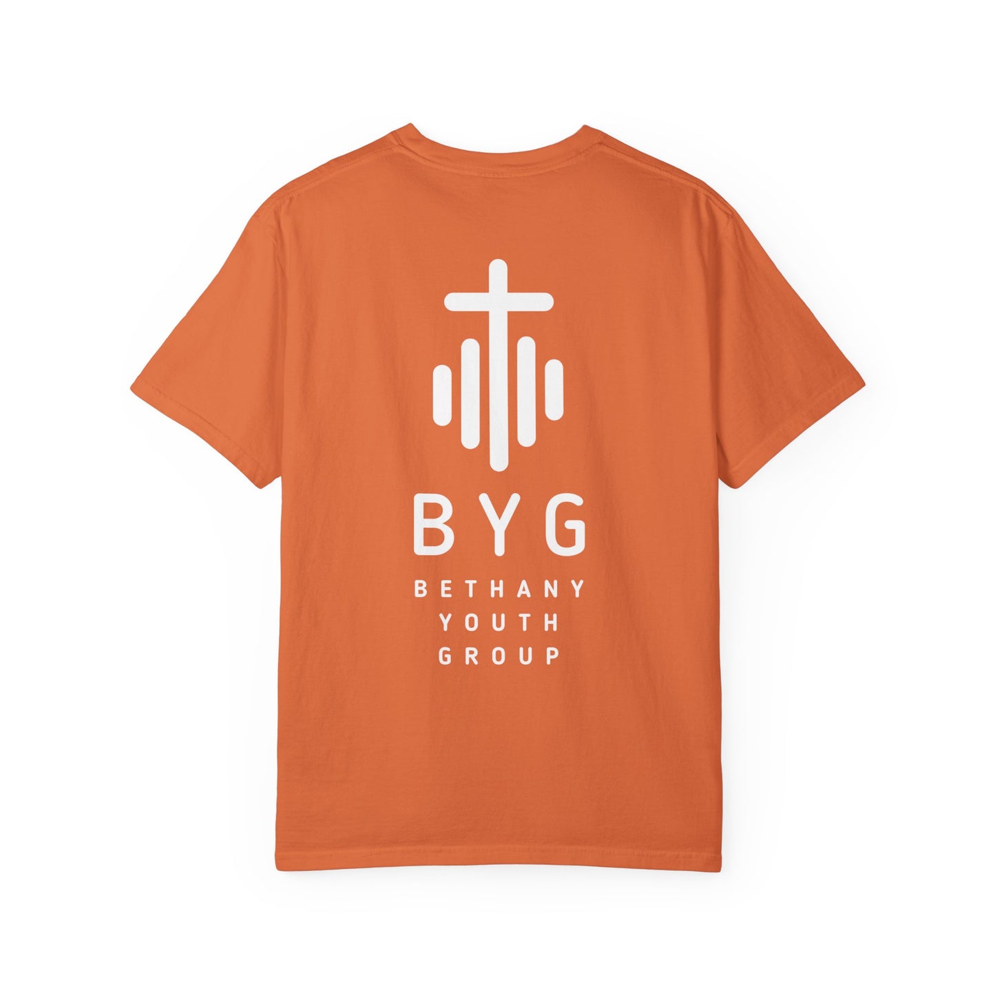 BYG White Logo Front/Back