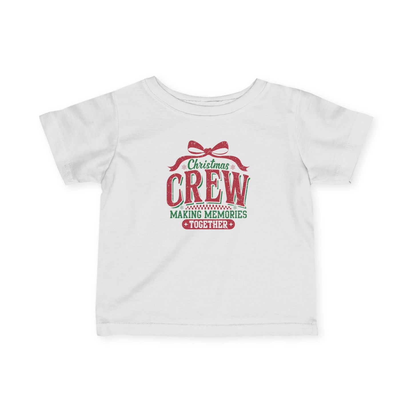 Infant Fine Jersey Tee Christmas Crew