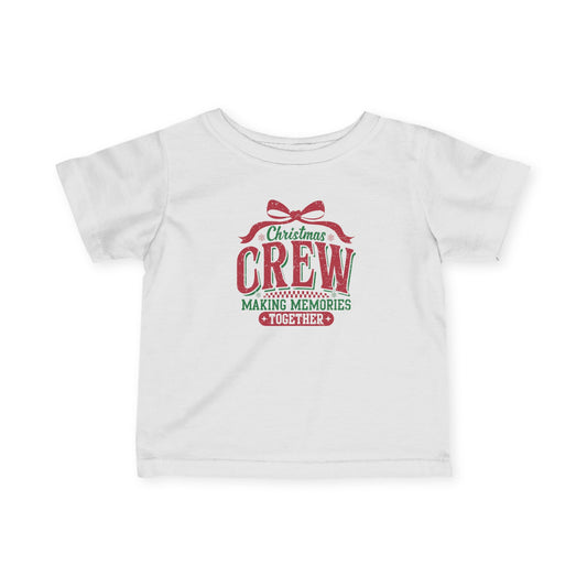 Infant Fine Jersey Tee Christmas Crew