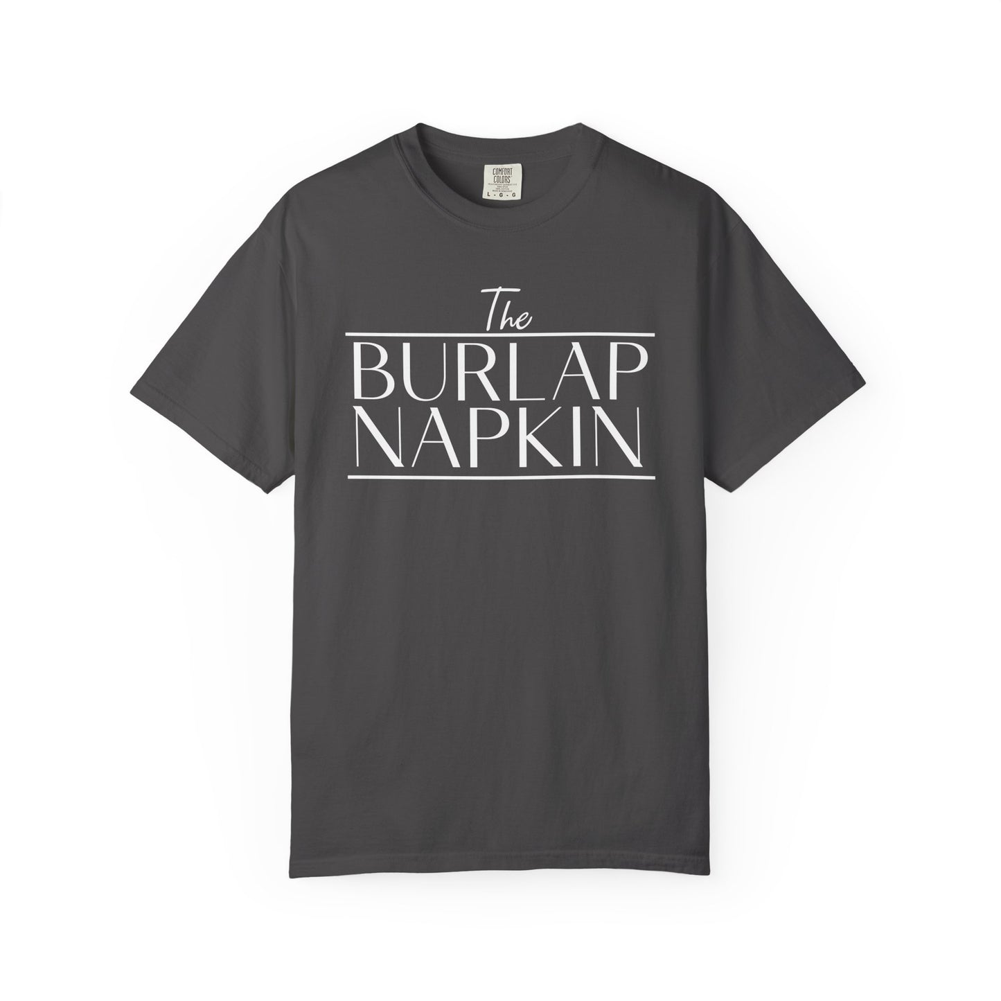 Burlap Napkin Comfort Colors Front/Back