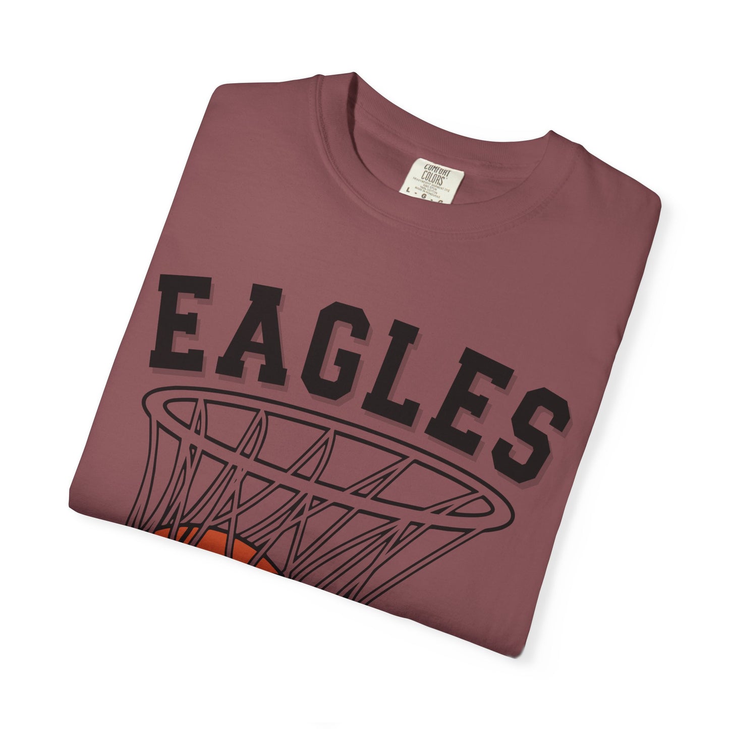 Eagles Basketball Comfort Colors Tee