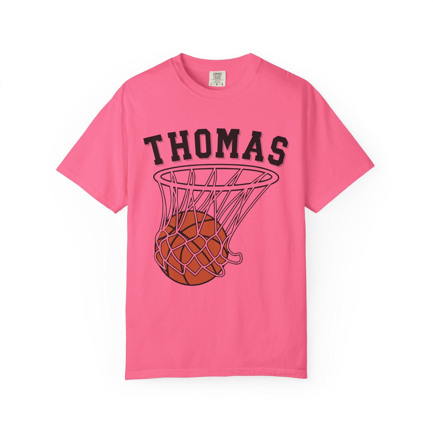 Thomas Basketball Comfort Colors tee