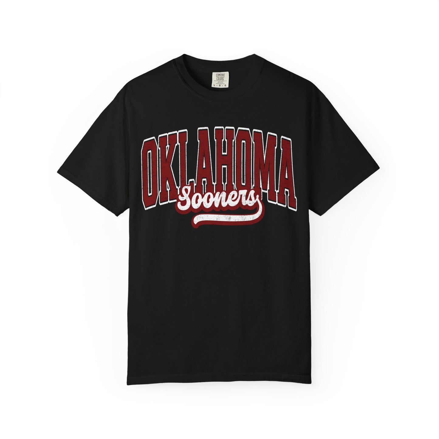 Retro comfort colors tee Oklahoma