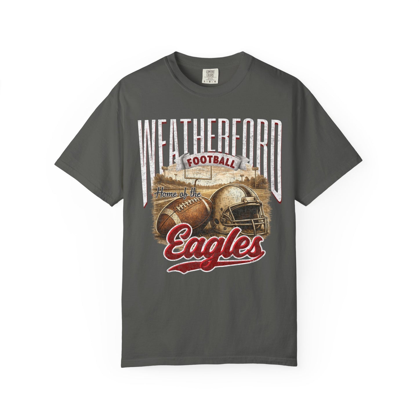 Weatherford Eagles Retro Comfort Colors Tee