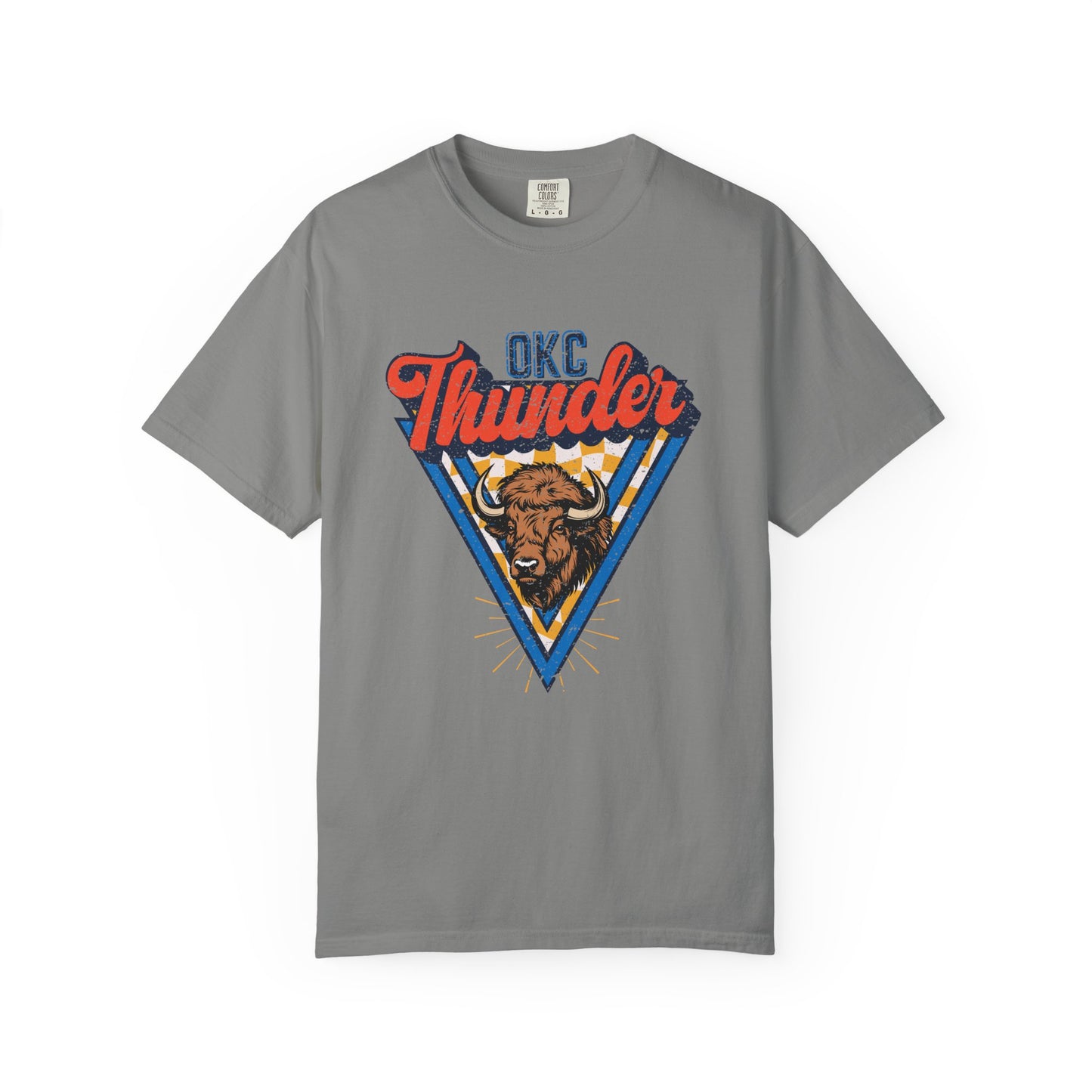 OKC Basketball Comfort Colors Tee