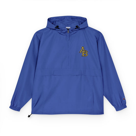 Champion Embroidered Unisex Packable Anorak Jacket AB logo