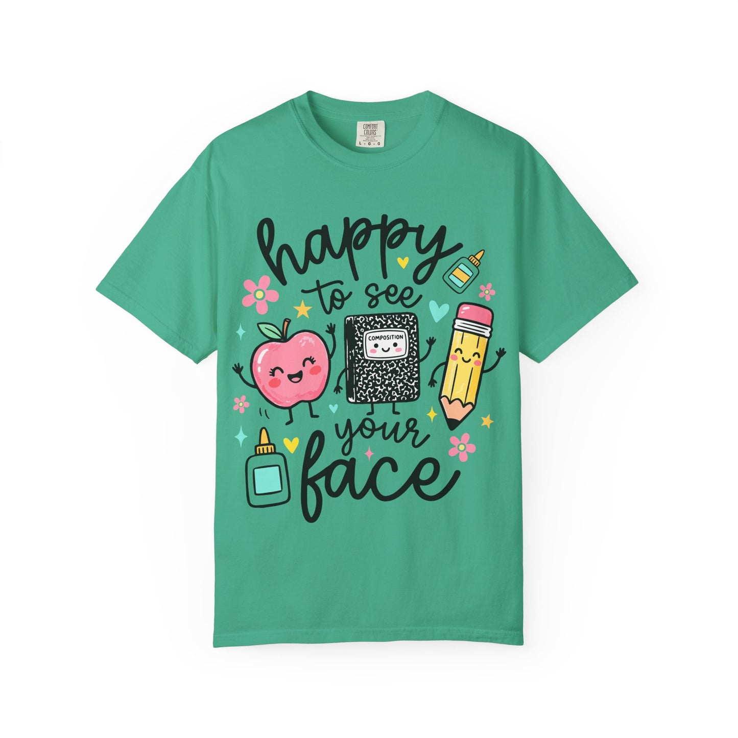 Happy to see your face version 2 comfort colors