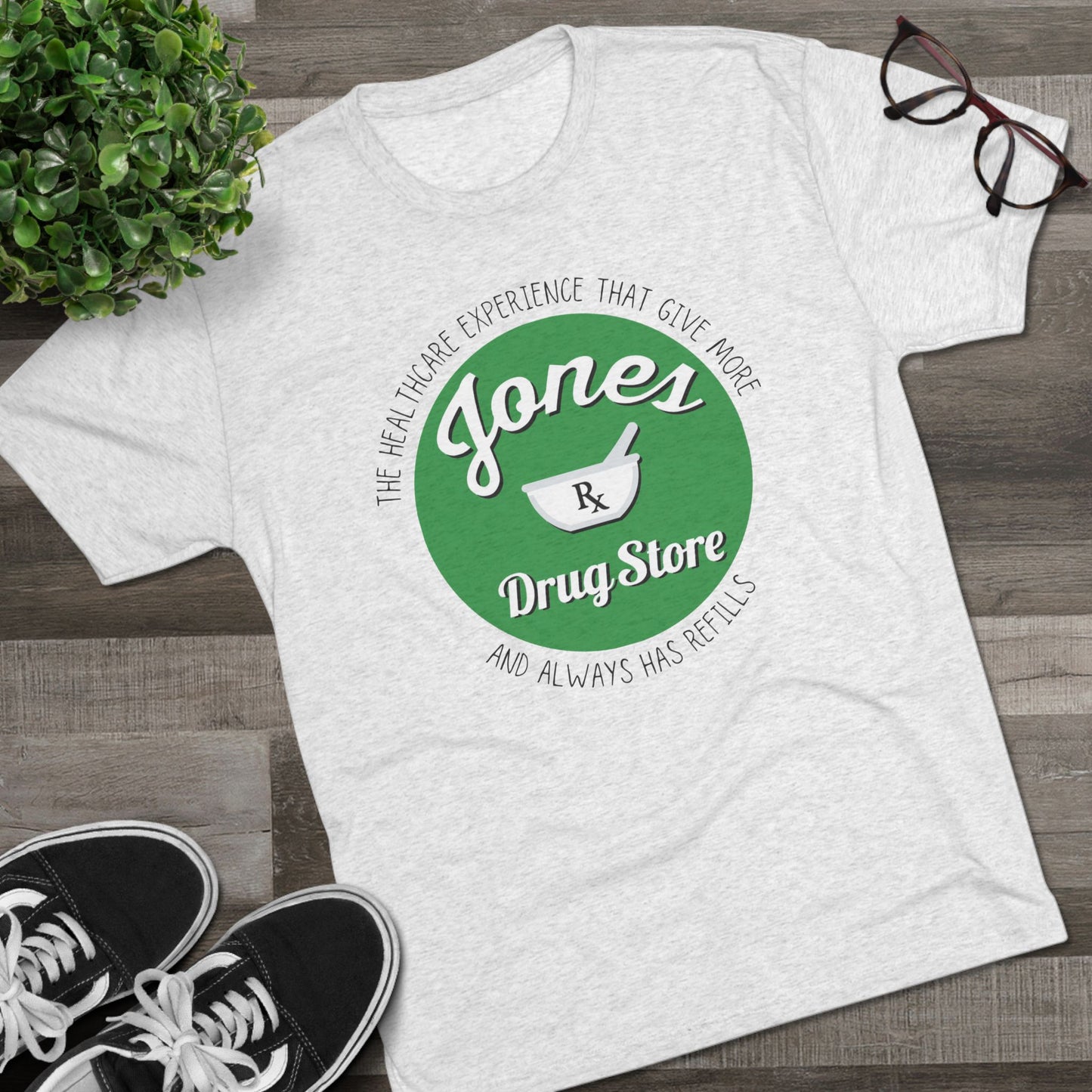 Jones Triblend Tee Healthcare Experience