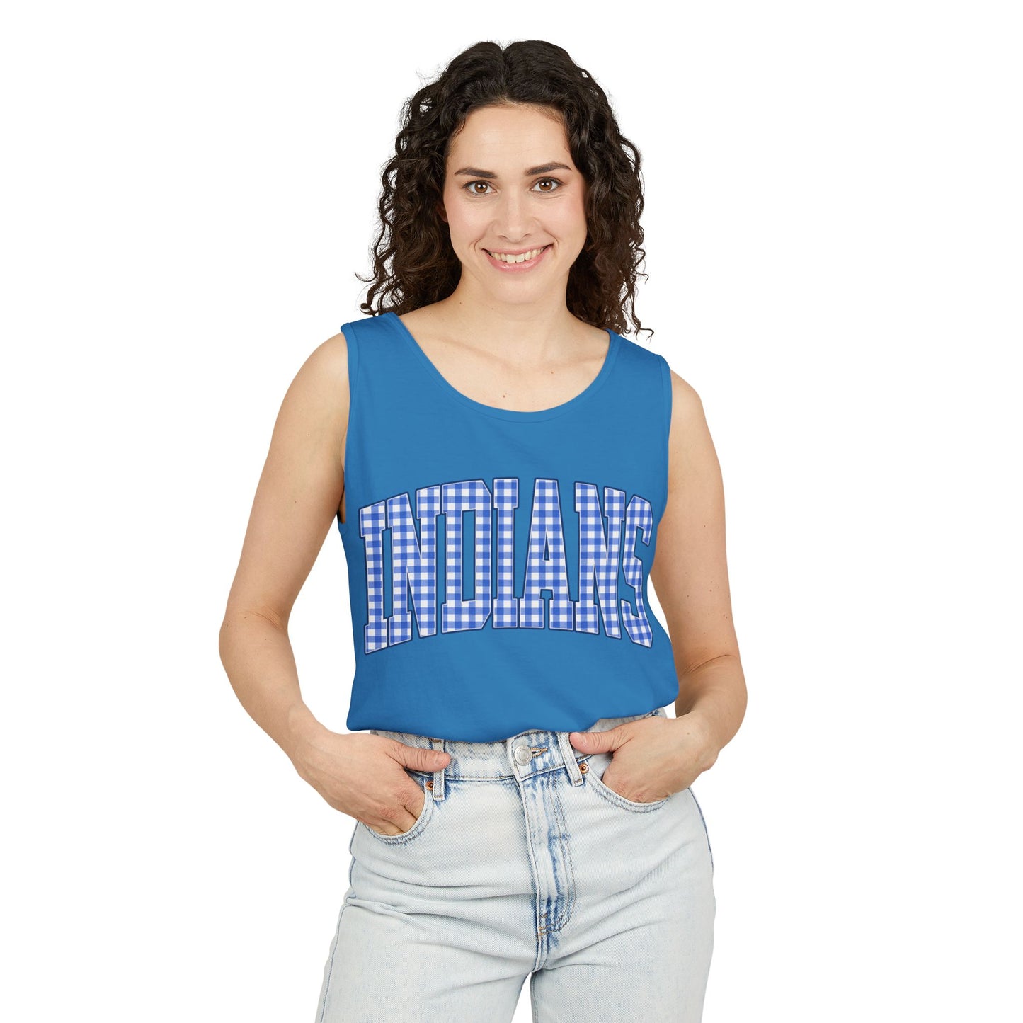 Indians Comfort Colors tank Top