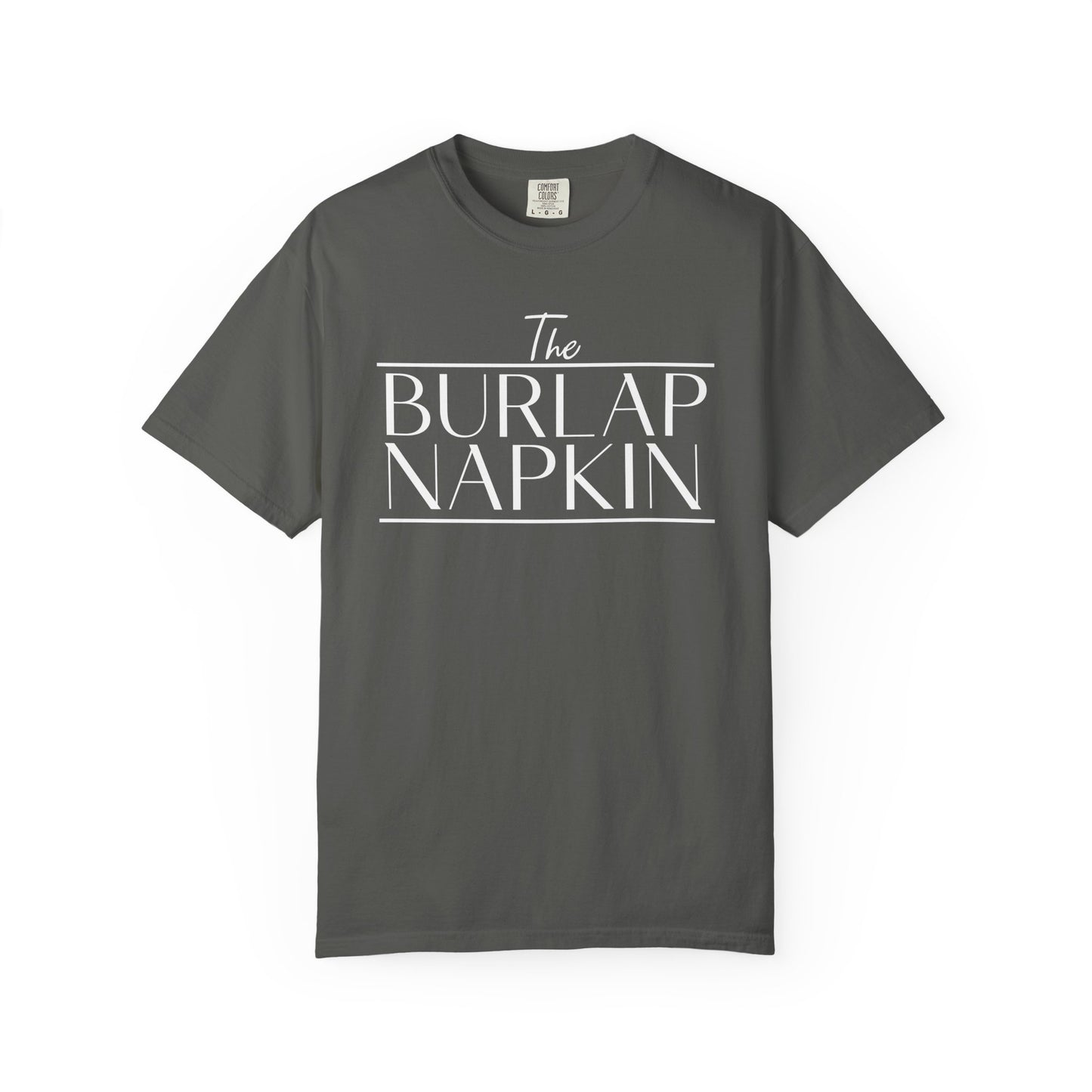 Burlap Napkin Comfort Colors Front/Back