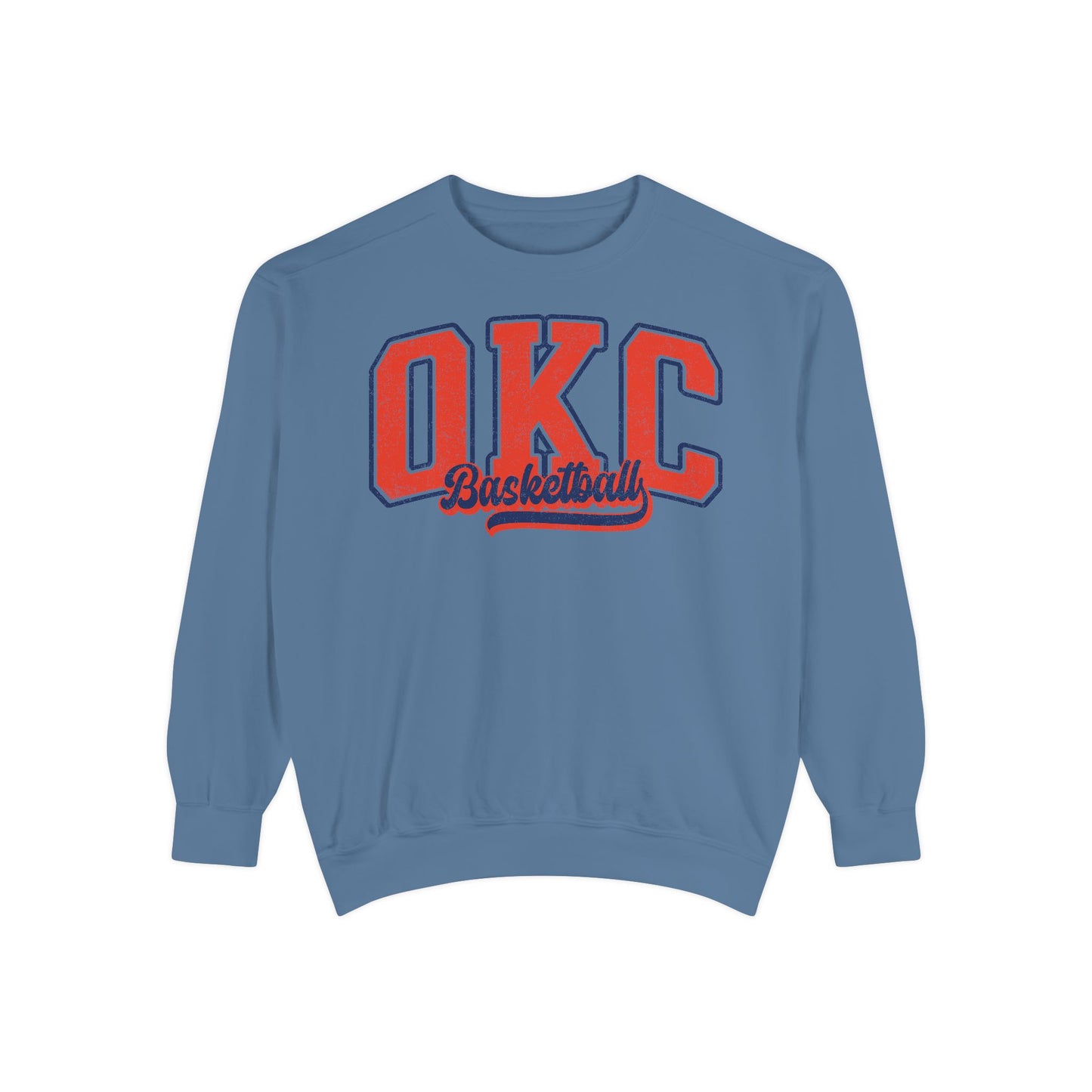 OKC Retro Heavy Weight Comfort Colors Crewneck