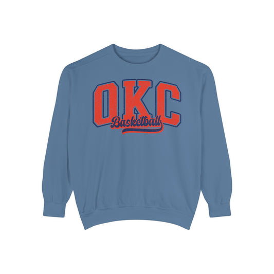 OKC Retro Heavy Weight Comfort Colors Crewneck