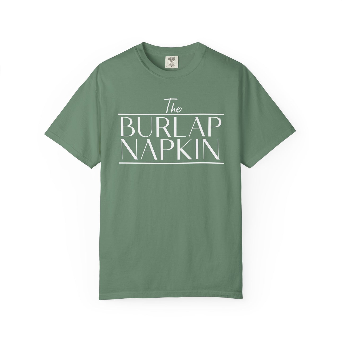 Burlap Napkin Comfort Colors Front/Back