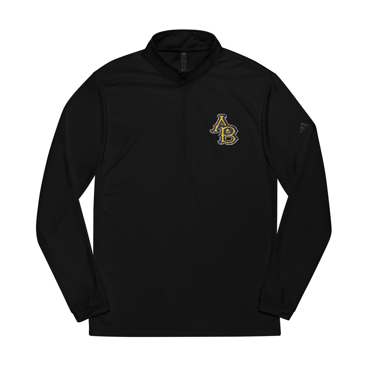 adidas® Quarter-Zip Pullover Embroidered AB Logo