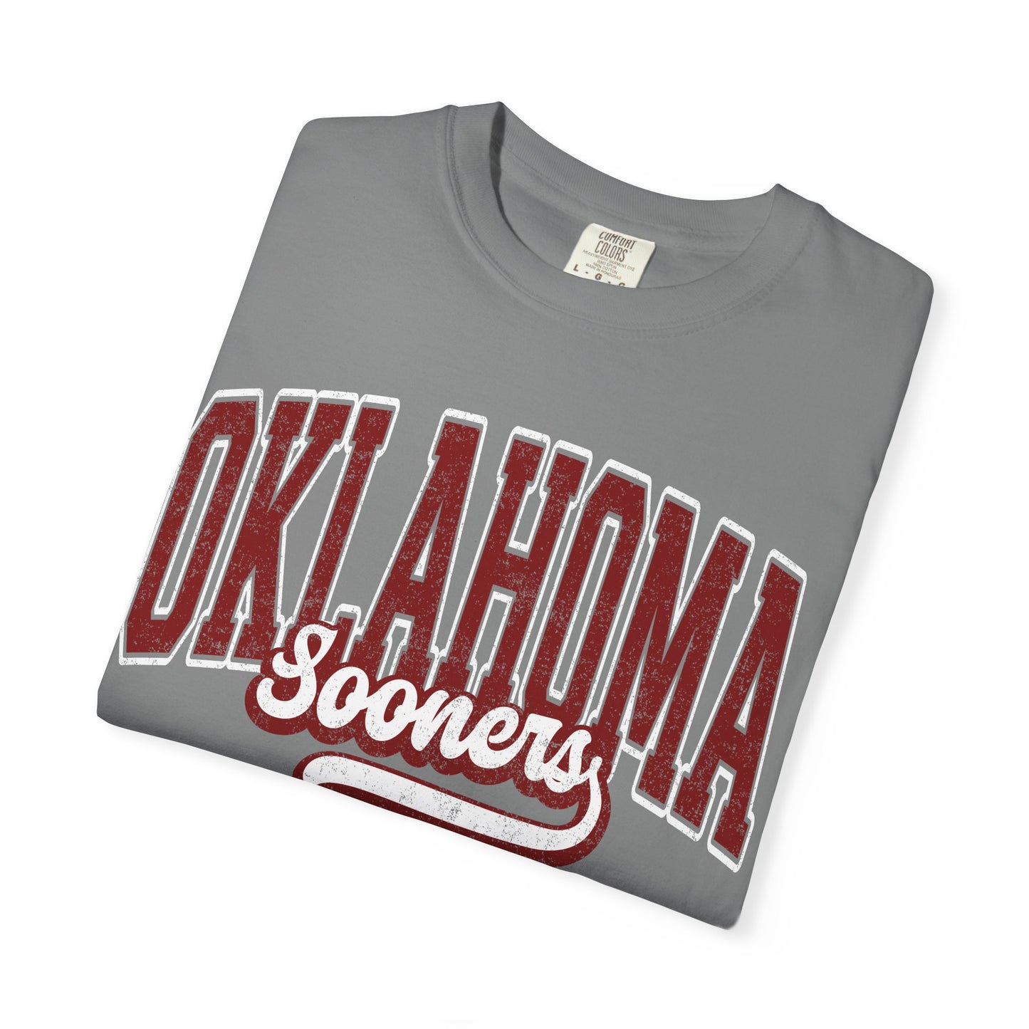 Retro comfort colors tee Oklahoma