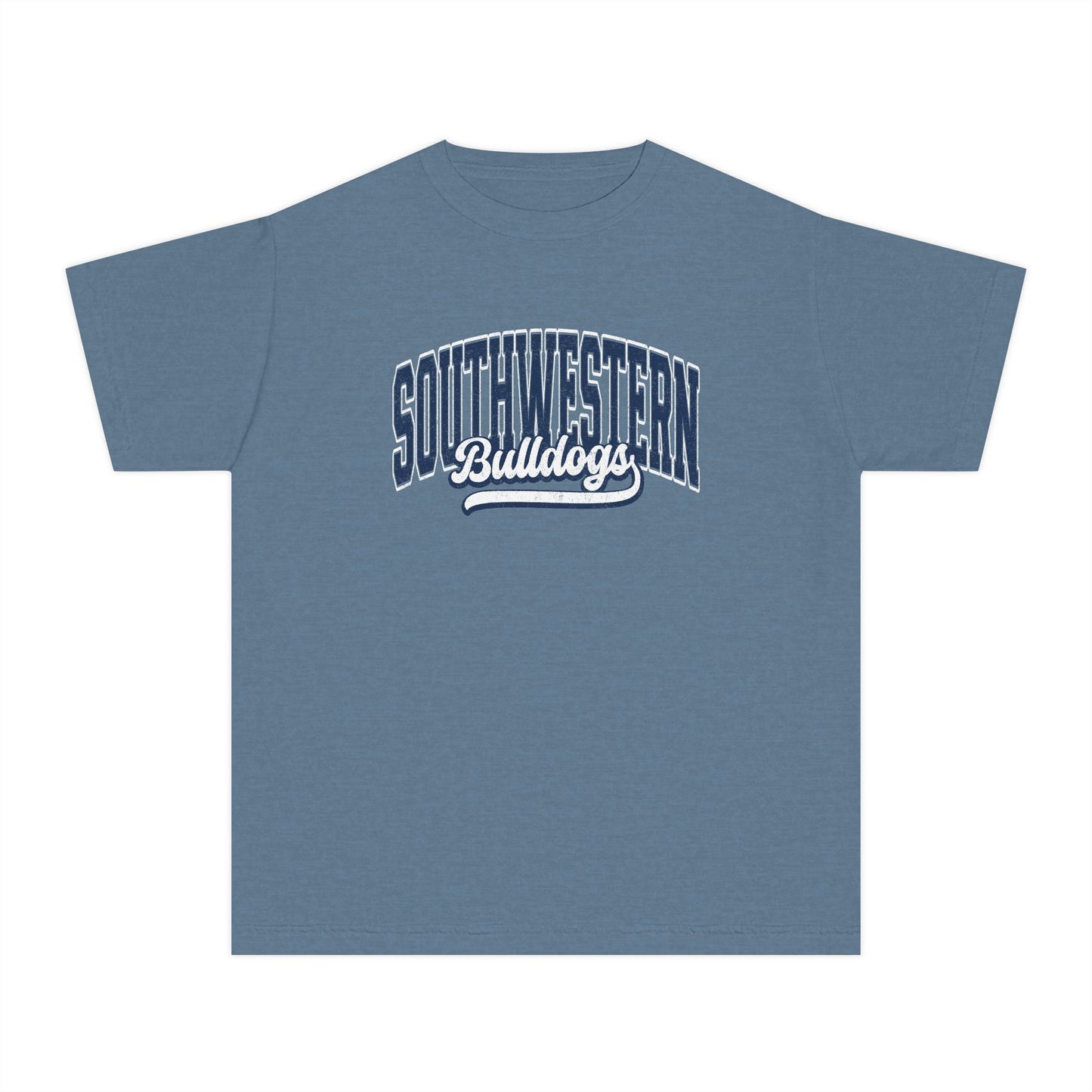 Retro Youth Bulldogs Comfort Colors