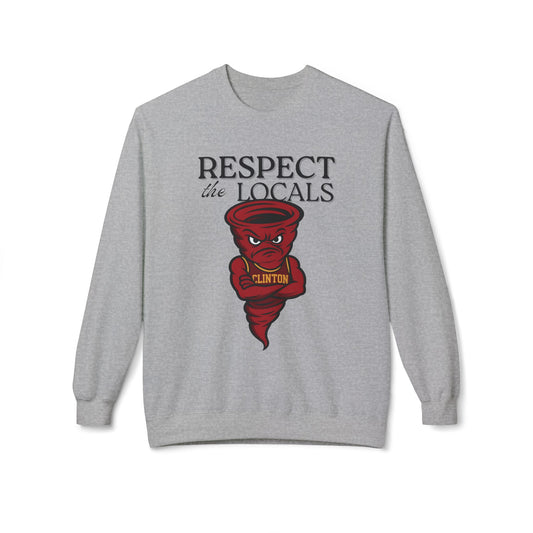 Respect the Locals Crewneck Clinton