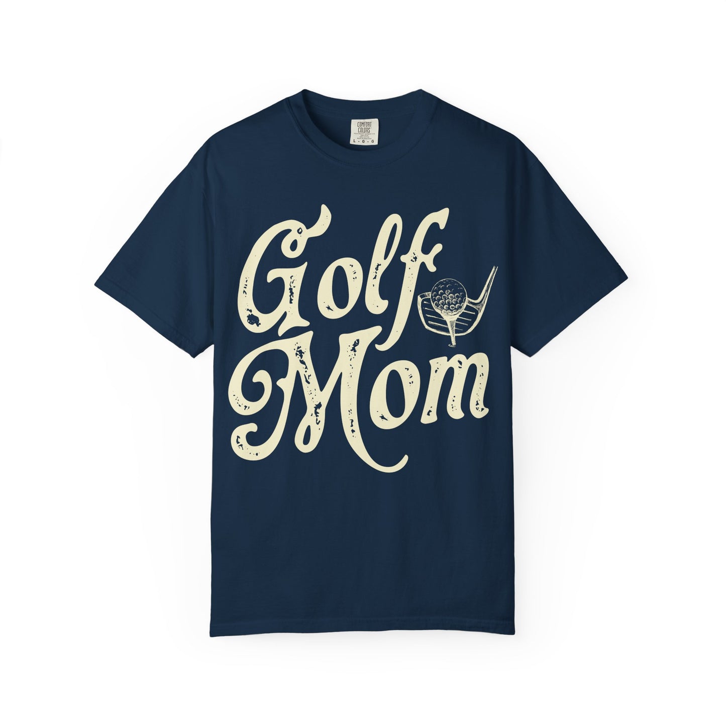 Golf Mom Comfort Colors Tee