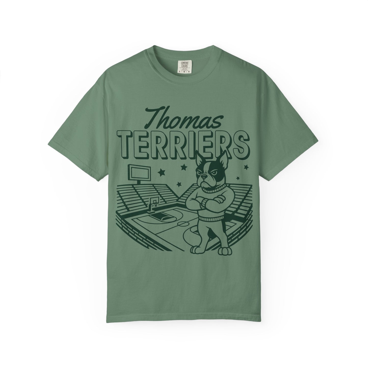 Thomas Terriers Basketball Tee