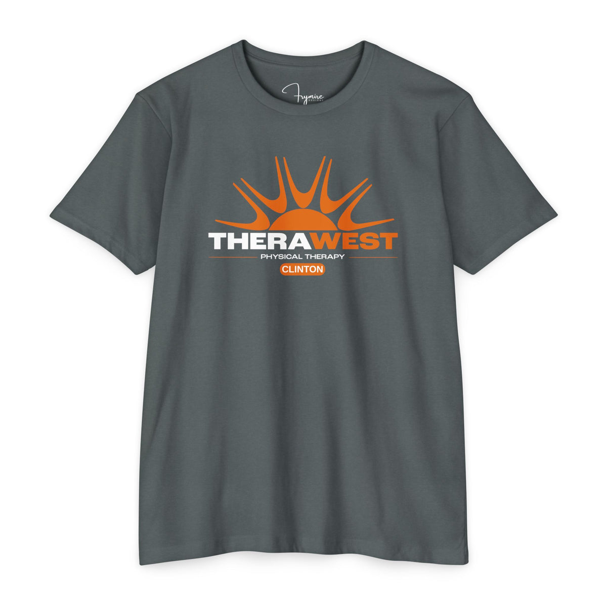 TheraWest Centered Location Unisex CVC Jersey T-shirt