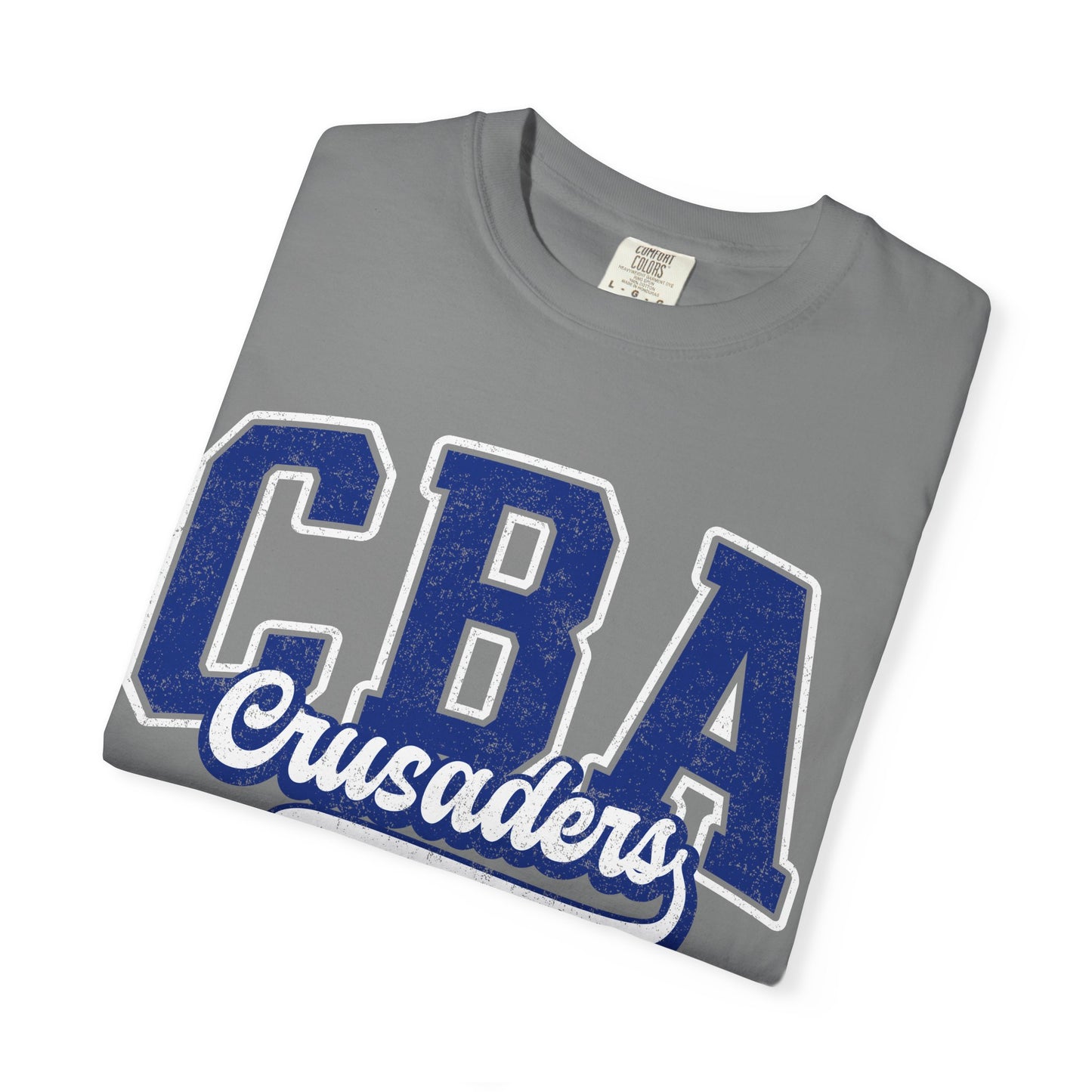 CBA Crusaders Varsity Text Comfort Colors