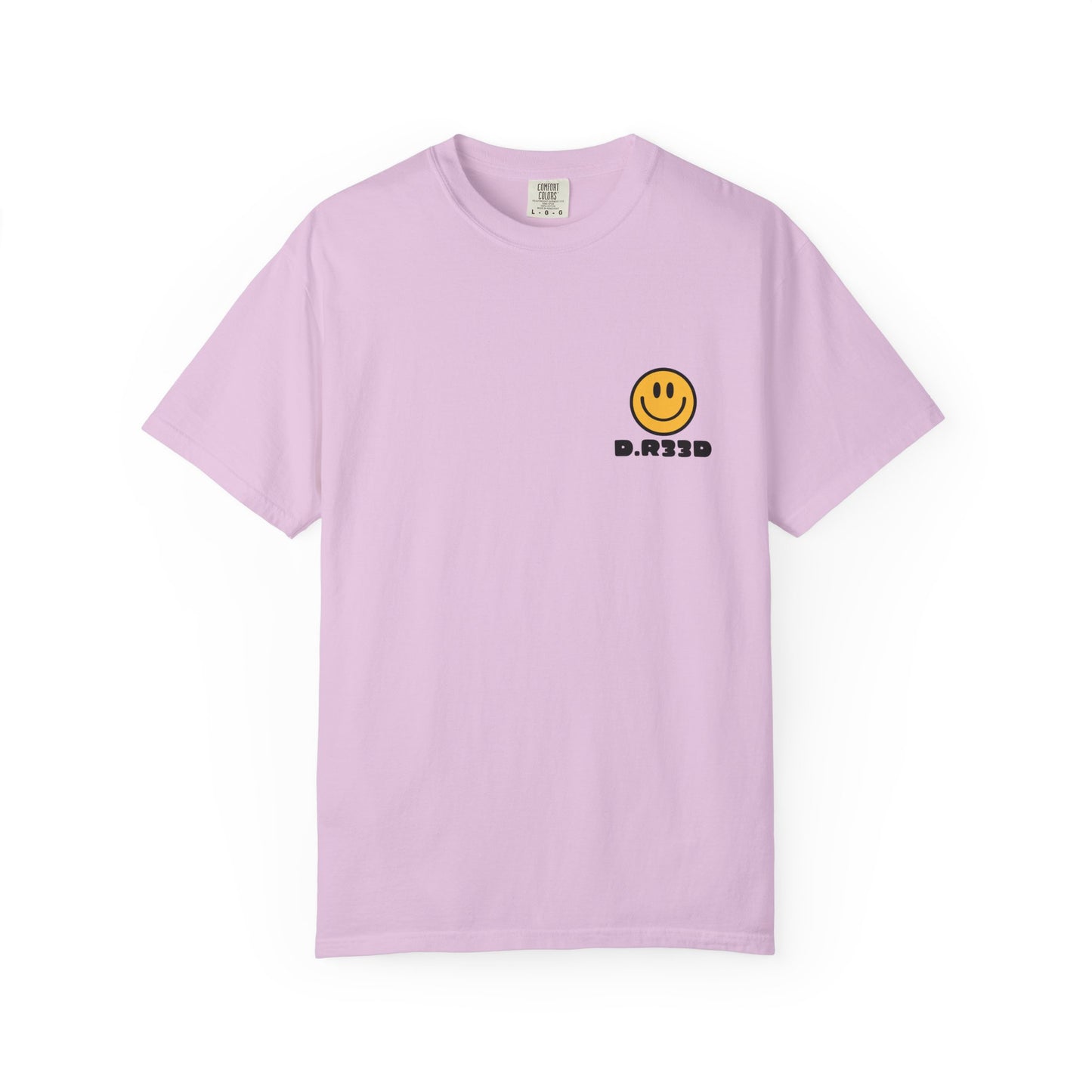 D.R33D Smiley Comfort Color Front Back
