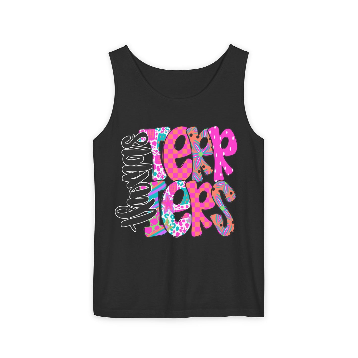Thomas Terrier Stacked Tank Top Comfort Colors
