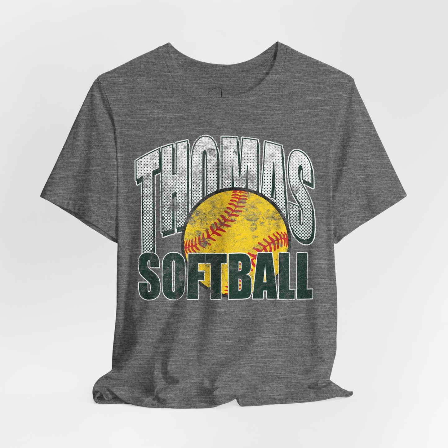 Thomas Softball Tee Bella Canvas