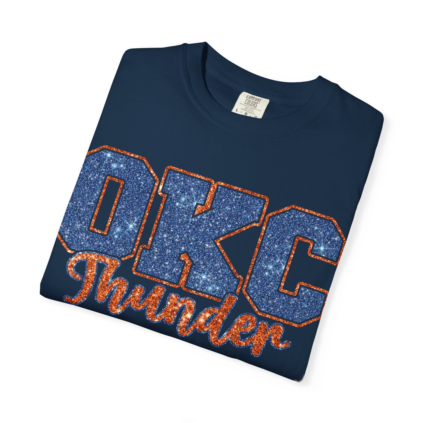 Faux Glitter OKC Tee