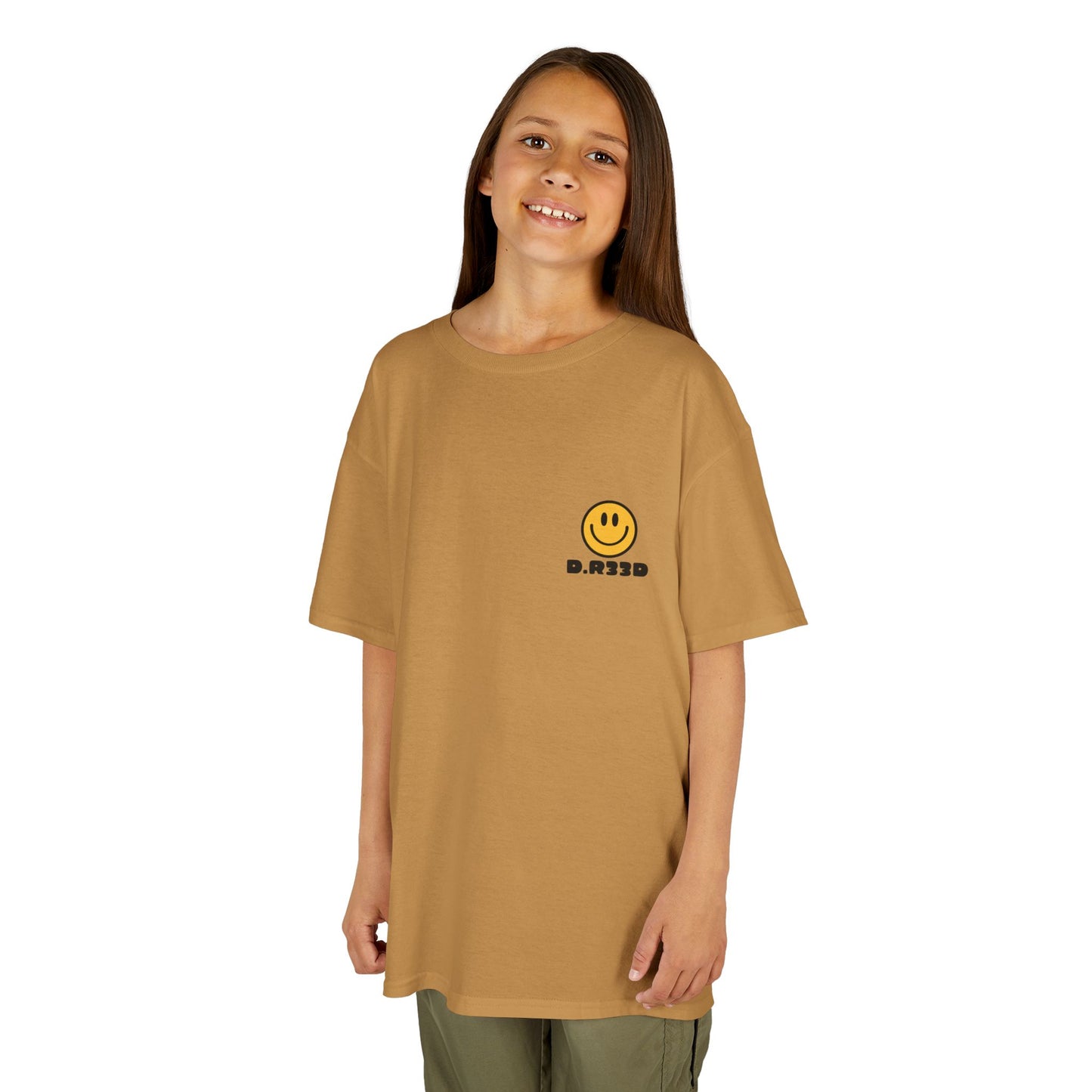 Youth I Woke Up Feeling Happy Front Back Tee
