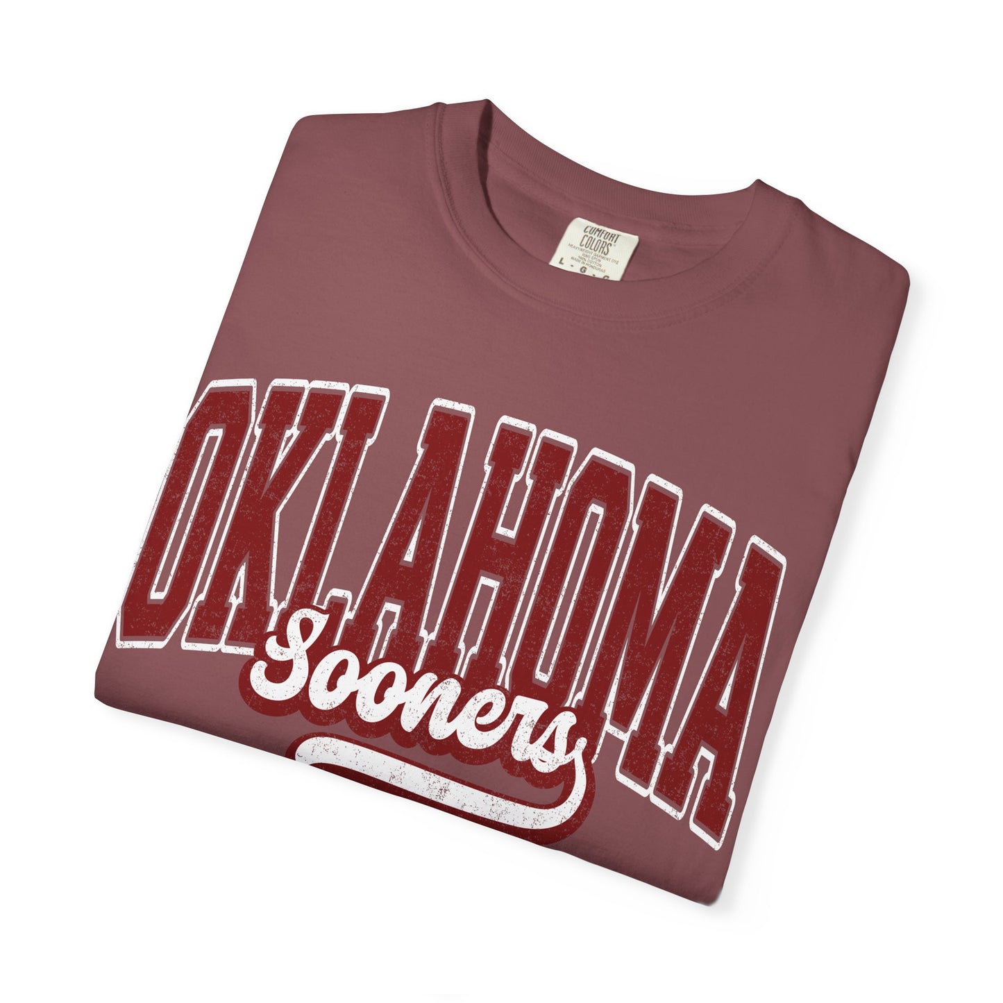Retro comfort colors tee Oklahoma