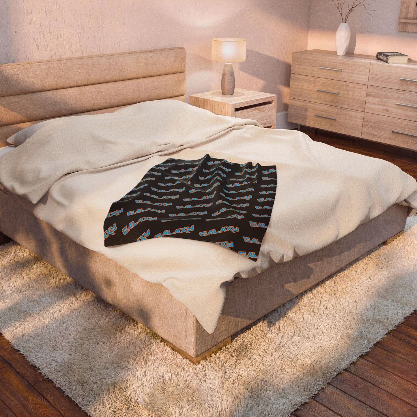 Galaxy Light Velveteen Plush Blanket