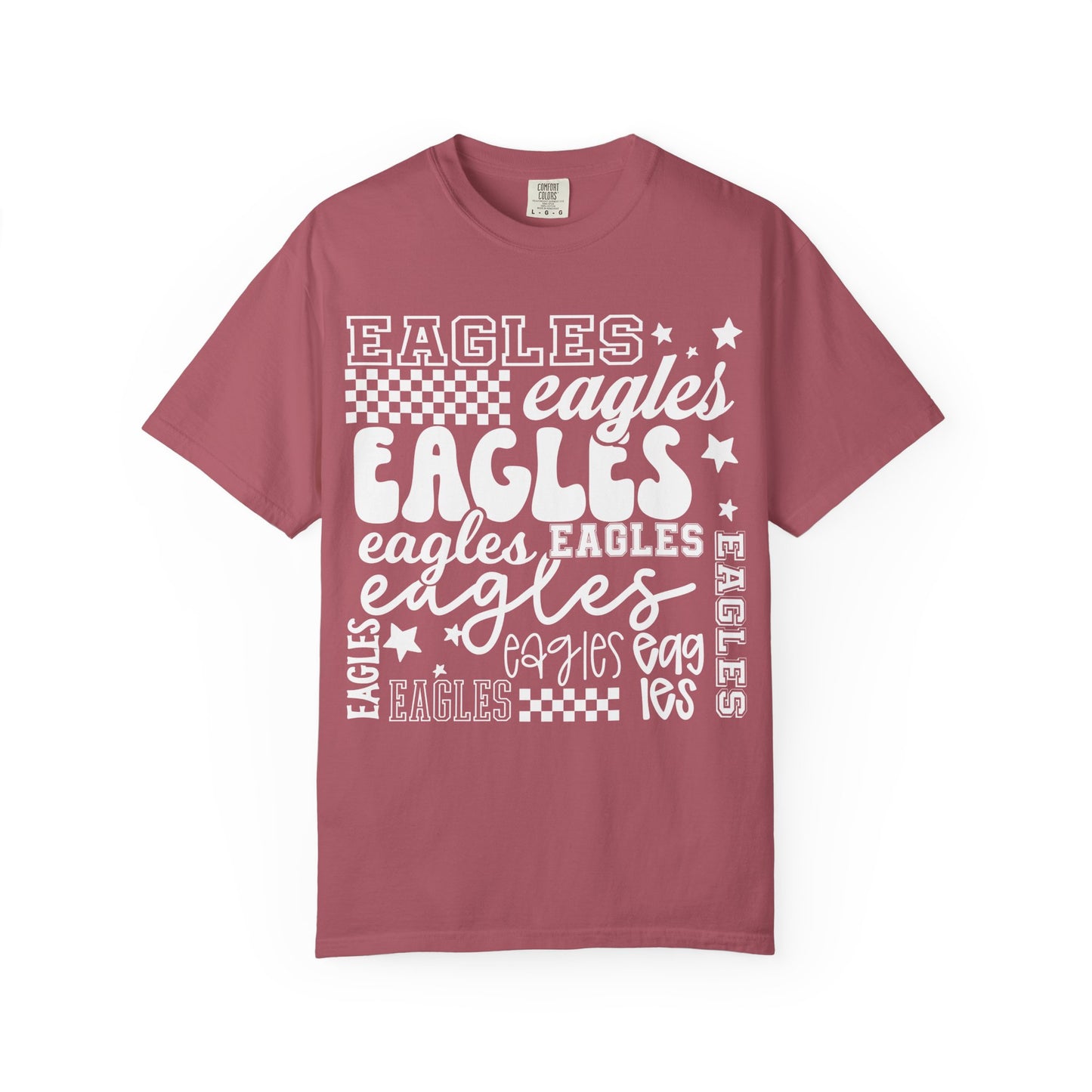 Eagles Repeated Comfort Colors Tee