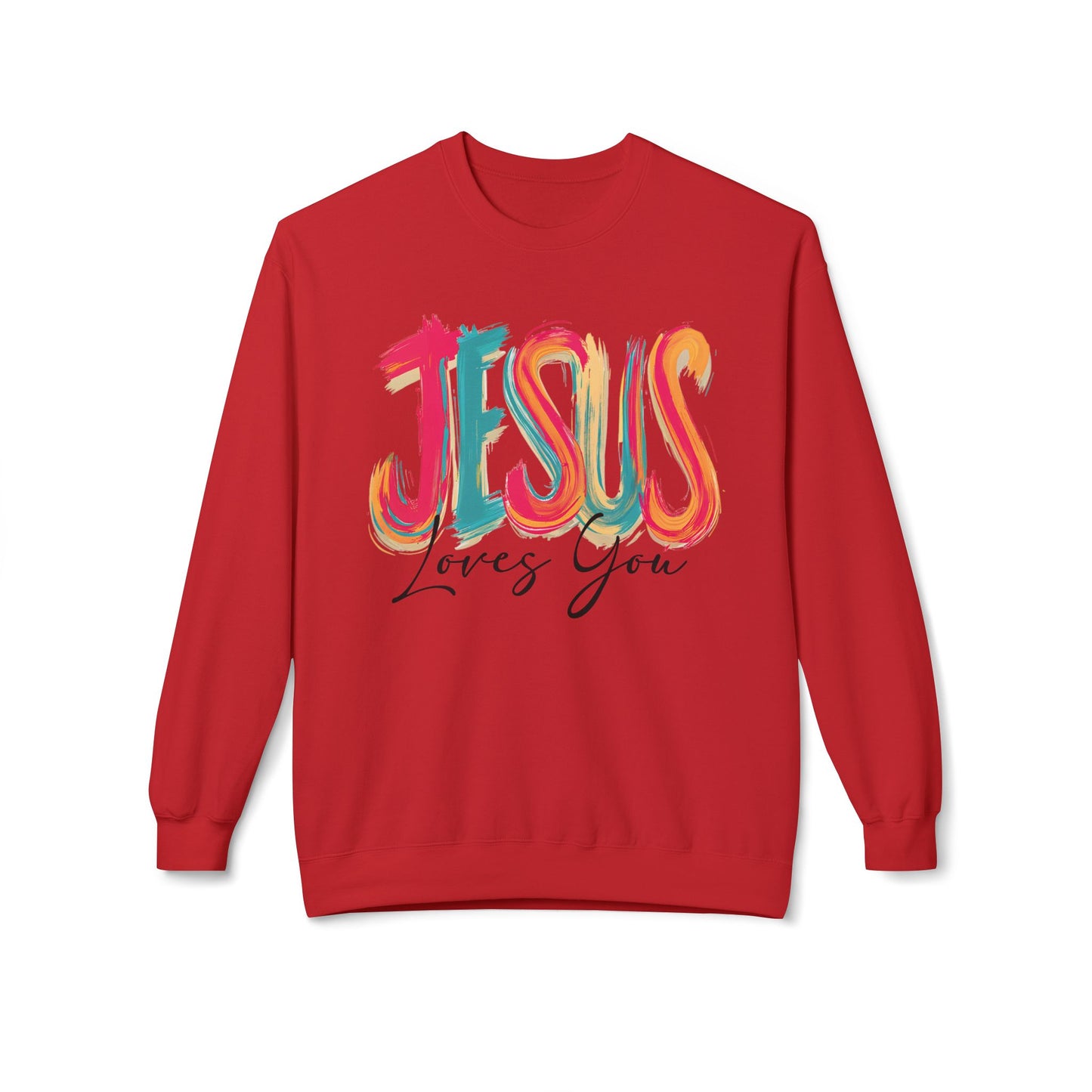 Jesus Loves You Crewneck Softstyle