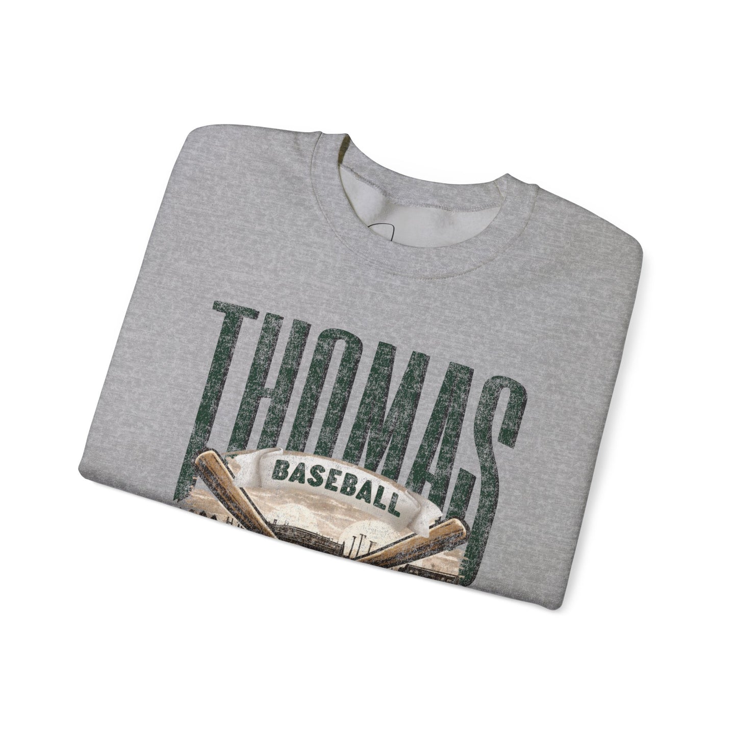 Thomas Baseball Crewneck Sweatshirt