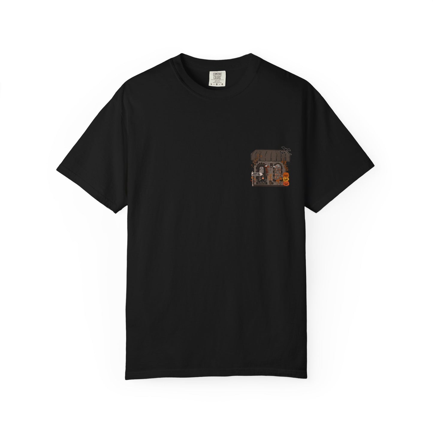 Take Me to a Haunted Bookstore Tee