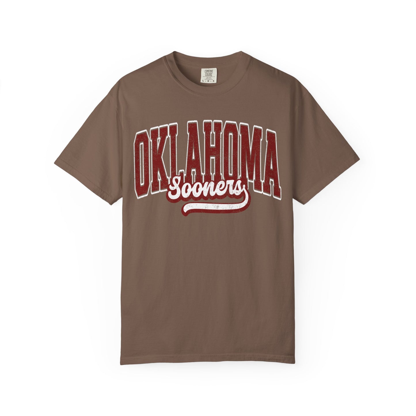 Retro comfort colors tee Oklahoma