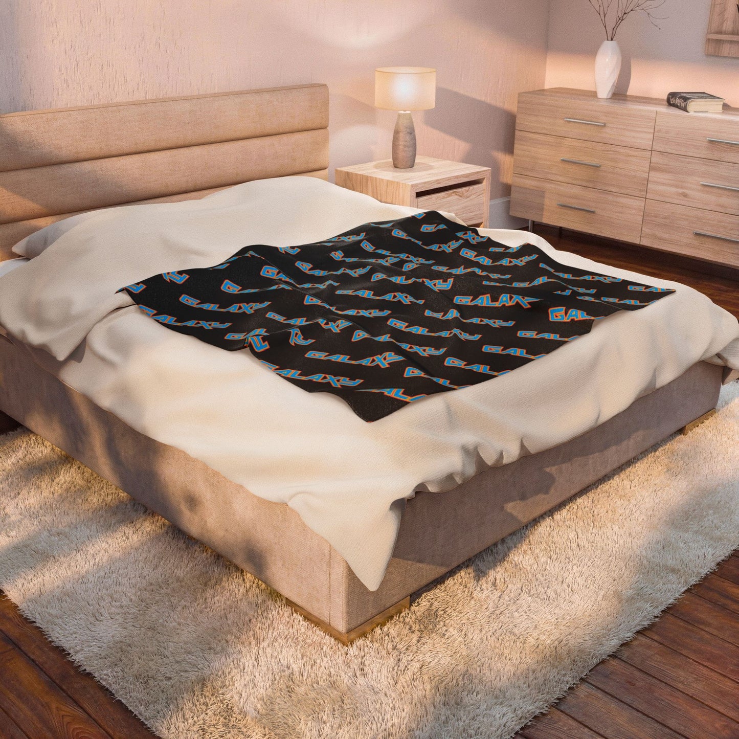 Galaxy Light Velveteen Plush Blanket