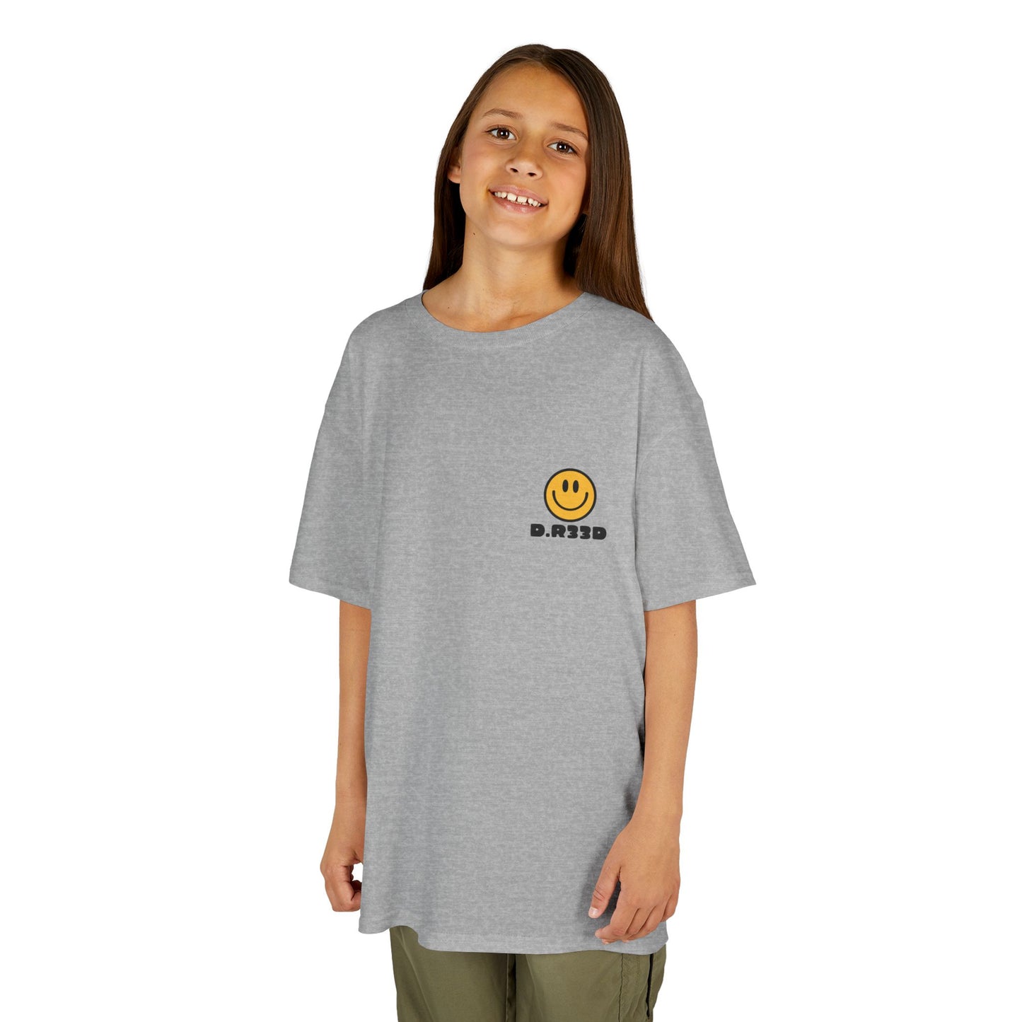 Youth I Woke Up Feeling Happy Front Back Tee